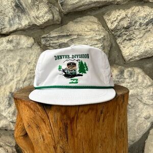 Burlington Northern Denver Division Rope Hat Train Vintage